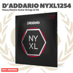 D'Addario NYXL1254 Heavy Electric Guitar Strings 12-54 - NYXL 1254 Senar Gitar Listrik Elektrik Original Asli