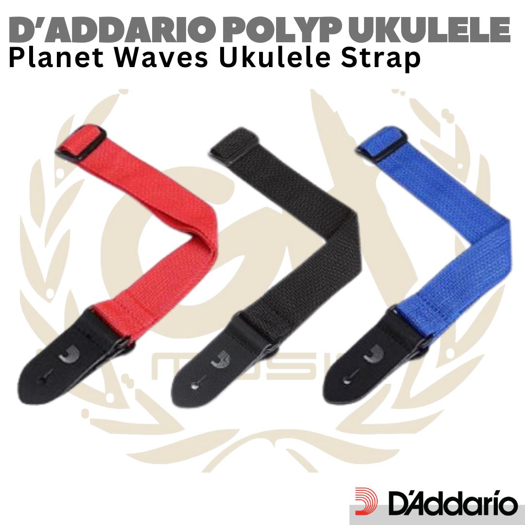 D'ADDARIO PWSUKE Polypro Ukulele Planet Strap