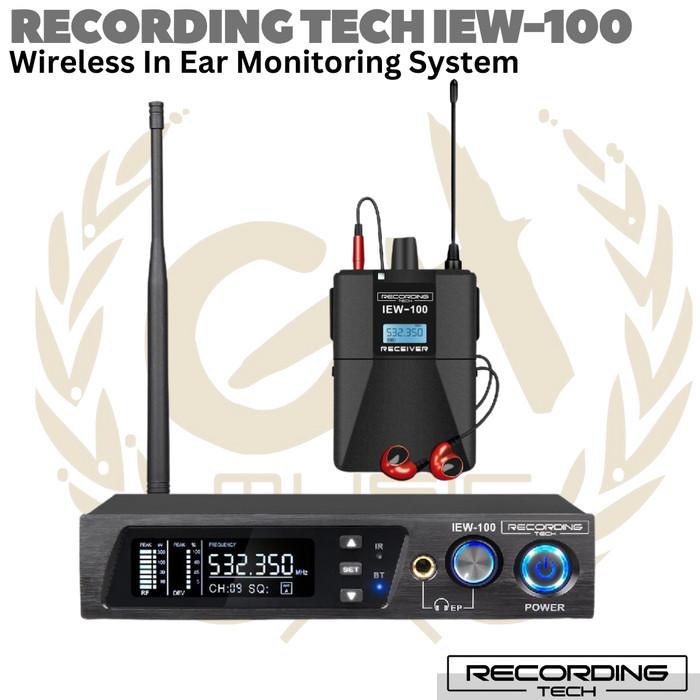RECORDING TECH IEW-100 Wireless In Ear Monitoring System | IEM IEW 100