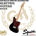 Squier FSR Bullet Mini HH Jazzmaster Electric Guitar, Maple FB