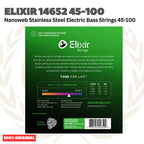 ELIXIR 14652 Nanoweb Long Scale Electric Bass Strings 45-100 | Senar