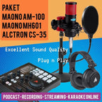 PAKET PODCAST 2 ORANG MAONOCASTER AM100 + MAONO MH601