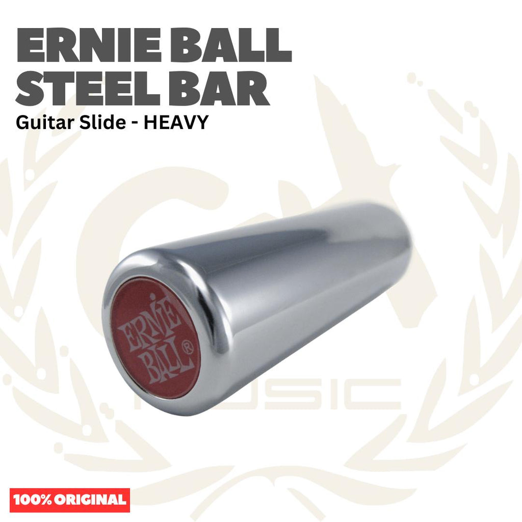 Ernie Ball Steel Bar Guitar Slide