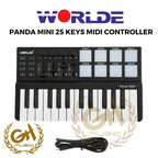 WORLDE PANDA MINI 25 KEYS MIDI CONTROLLER