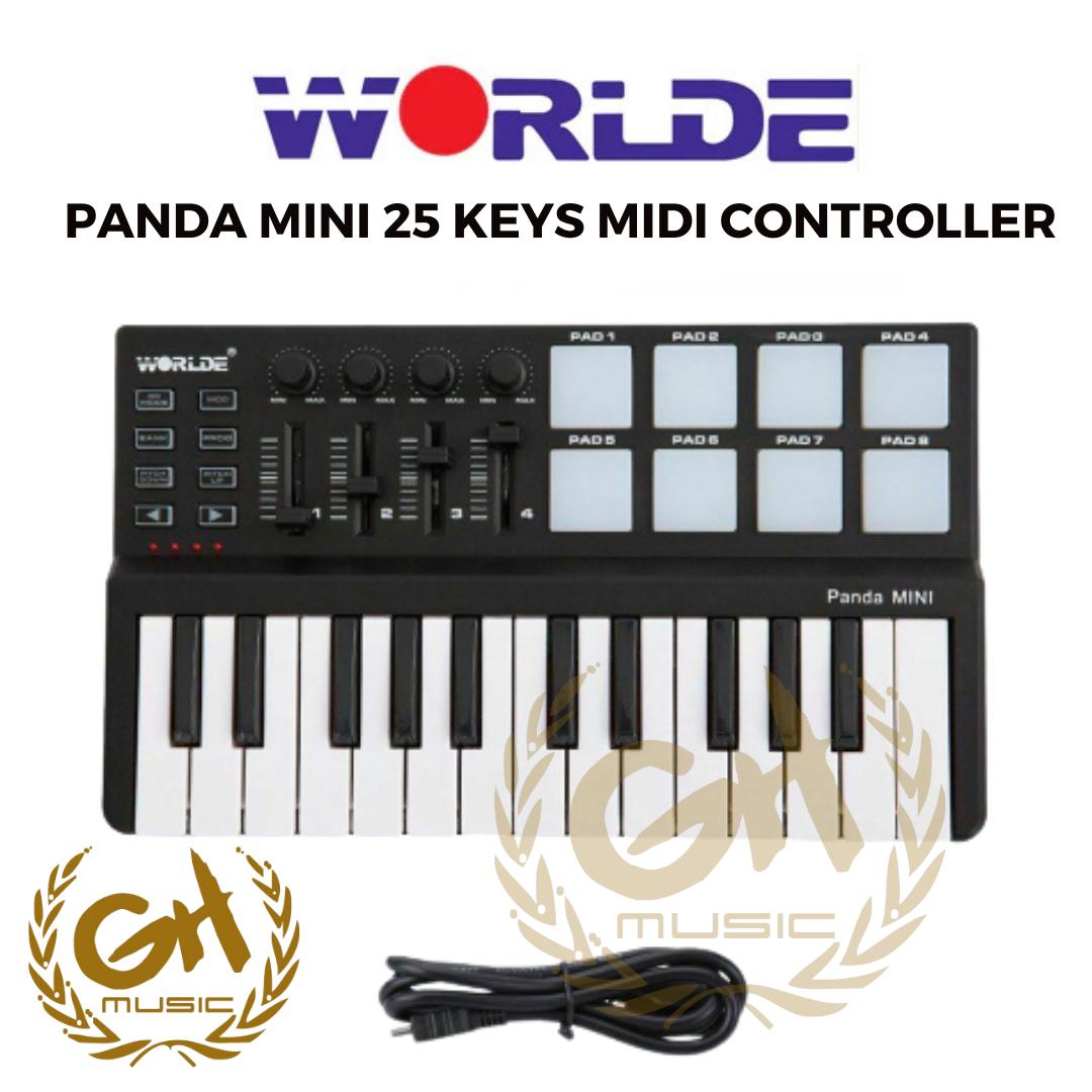 WORLDE PANDA MINI 25 KEYS MIDI CONTROLLER