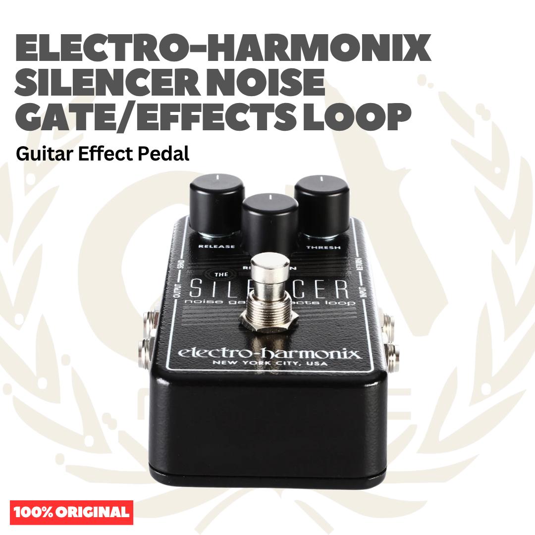 Electro-Harmonix Silencer Noise Gate/Effects Loop Guitar Effects Pedal - Efek Pedal Gitar