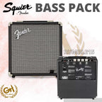 Squier Affinity PJ Bass Guitar Pack | Gig Bag & Rumble 15 Amplifier