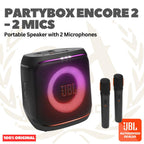 JBL PartyBox Encore 2 Portable Speaker with 2 Microphones - Speaker Portabel dengan 2 Mic