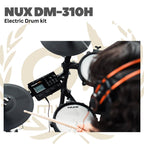 NUX DM-310H All Mesh Head Digital Drum Set - DM310H Drum Elektrik