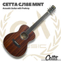 Cetta CJ18E Acoustic Guitar with Pre-Amp - Gitar Akustik Elektrik CJ18E dengan PreAmp