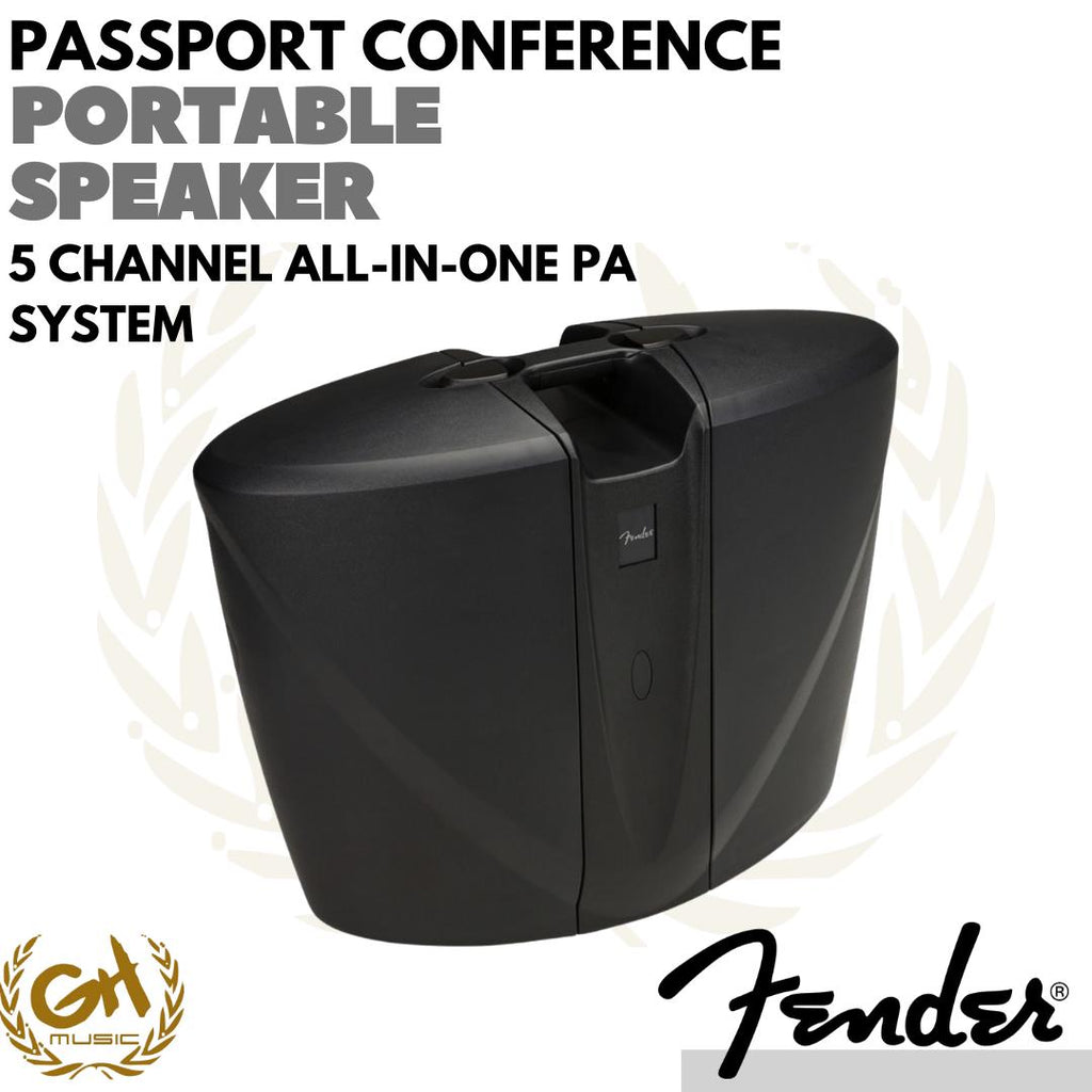 Fender Passport Conference 2, Portable Speaker Power Mixer 175w 5CH