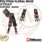 DiMarzio Polyphia Floral Muse ClipLock - STRAP GITAR