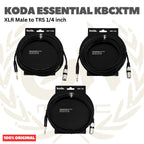 Koda Essential KBCXTM XLR Male to TRS 1/4 inch Balanced Cable - Kabel TRS XLR