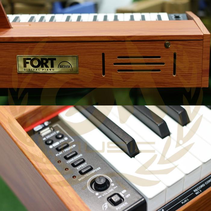 FORT BATAVIA LE Digital Piano | 88 Keys Progresif Counter Weight Murah