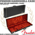 FENDER G&G Deluxe Case Strat Tele - Kotak Penyimpanan Gitar Hardcase