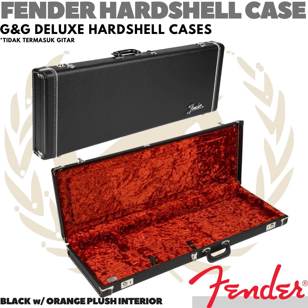 FENDER G&G Deluxe Case Strat Tele - Kotak Penyimpanan Gitar Hardcase