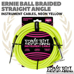 ERNIE BALL BRAIDED Straight Angle Instrument Cable | Kabel Jack Gitar