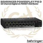 BEHRINGER POWERPLAY P16 D 16 Channel Distribution Module | P16D