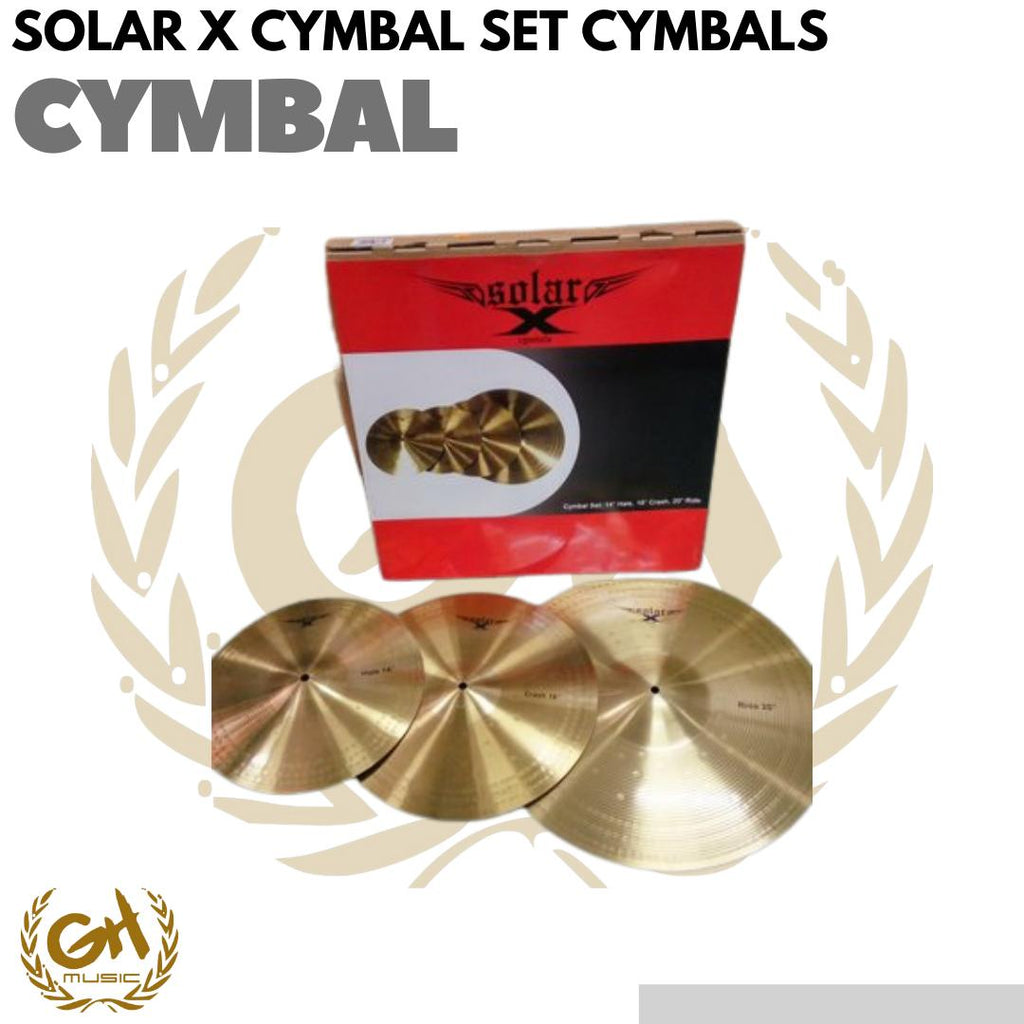 SOLAR X CYMBAL SET CYMBALS