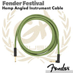 Fender Festival Hemp Angled Instrument Cable | Kabel Gitar Instrumen
