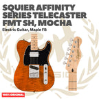 SQUIER Affinity Series Telecaster FMT SH Electric Guitar - Gitar Listrik Elektrik Flame Maple Top Original Asli