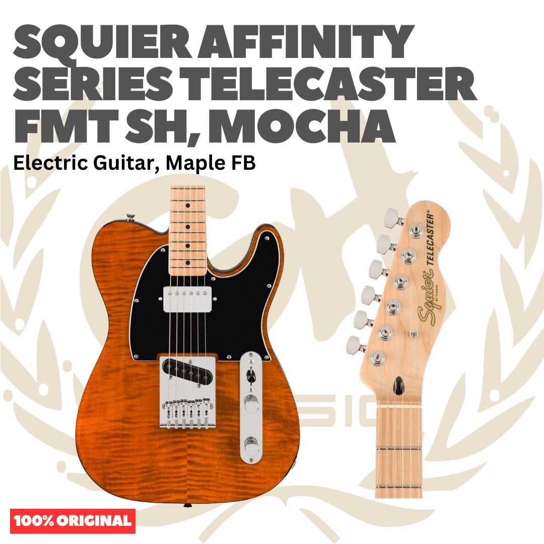 SQUIER Affinity Series Telecaster FMT SH Electric Guitar - Gitar Listrik Elektrik Flame Maple Top Original Asli