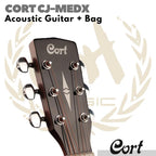 CORT CJ-MEDX Acoustic Electric Guitar | Gitar Akustik Elektrik CJ MEDX