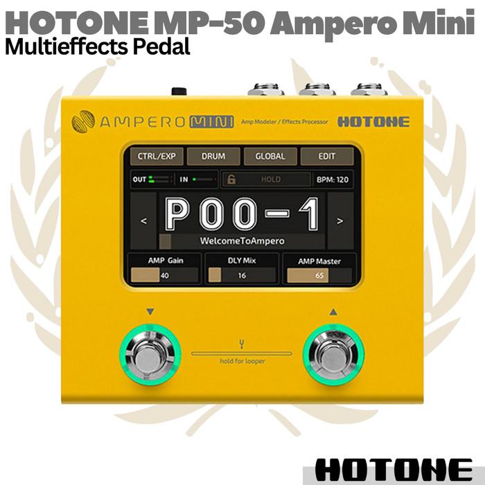 HOTONE MP50 Ampero Mini Multi effects Pedal | Efek Gitar Multieffect