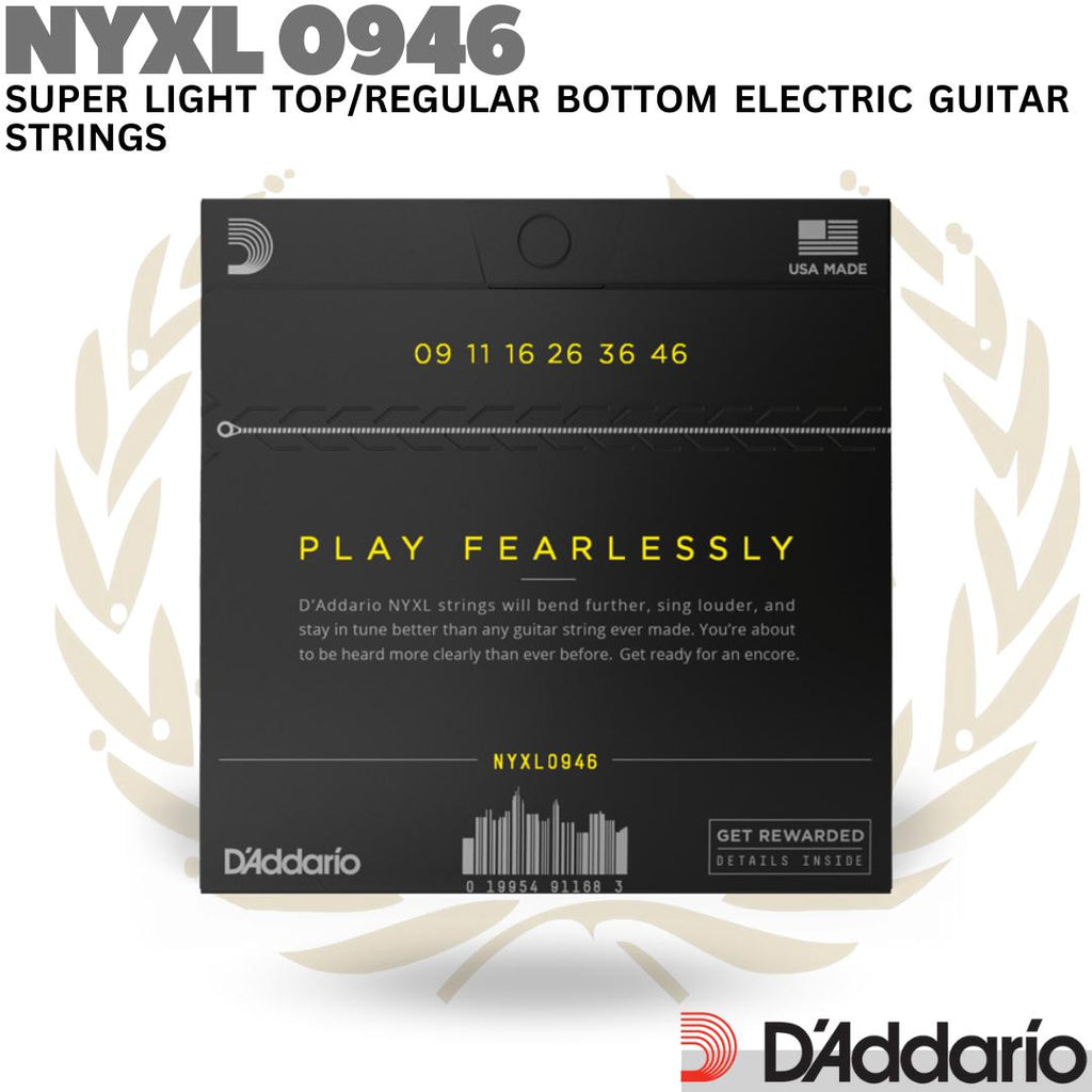 NYXL 0946 Super Light Top/Regular Bottom Electric | Senar Gitar 09-46