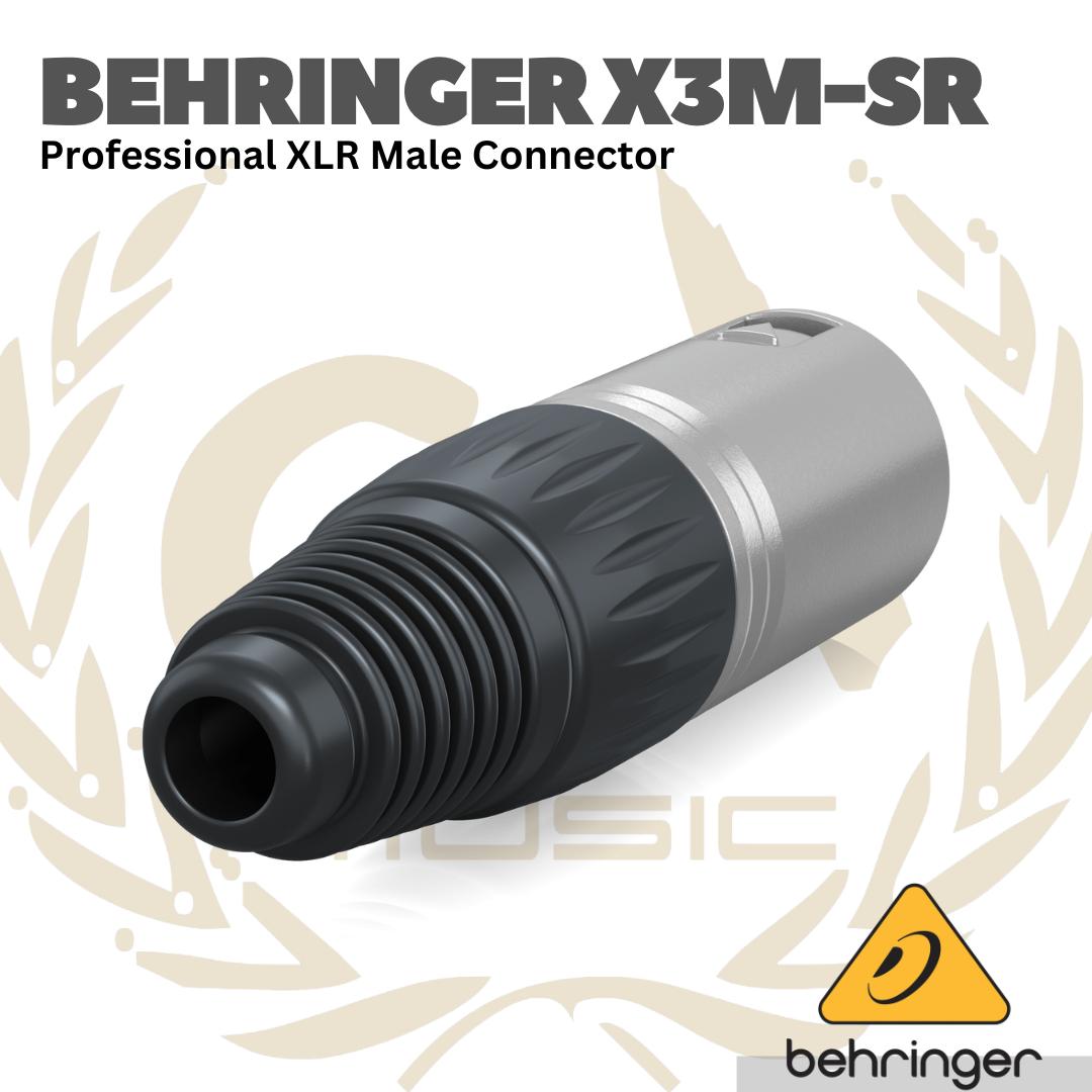 Behringer X3M Professional XLR Male Connector - Jack XLR Male 3 Pin X3-M