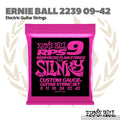 Ernie Ball 2239 Electric Guitar Strings, 9-42- Senar Gitar Elektrik