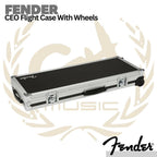 Fender CEO Flight Case w/ Wheels - Hardcase Koper Gitar Pesawat