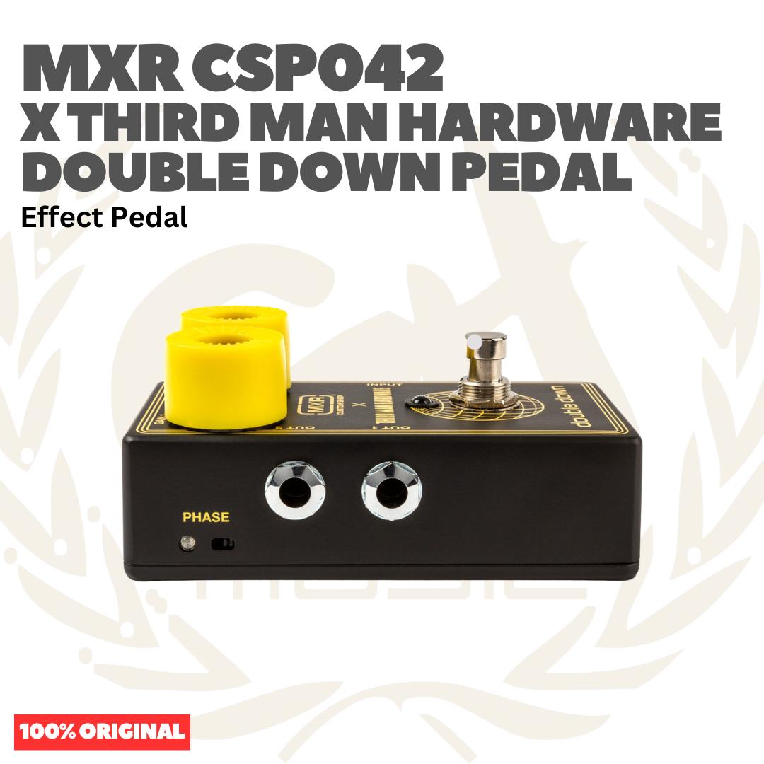 MXR CSP042 X Third Man Hardware Double Down Pedal Effect - Efek Pedal Gitar