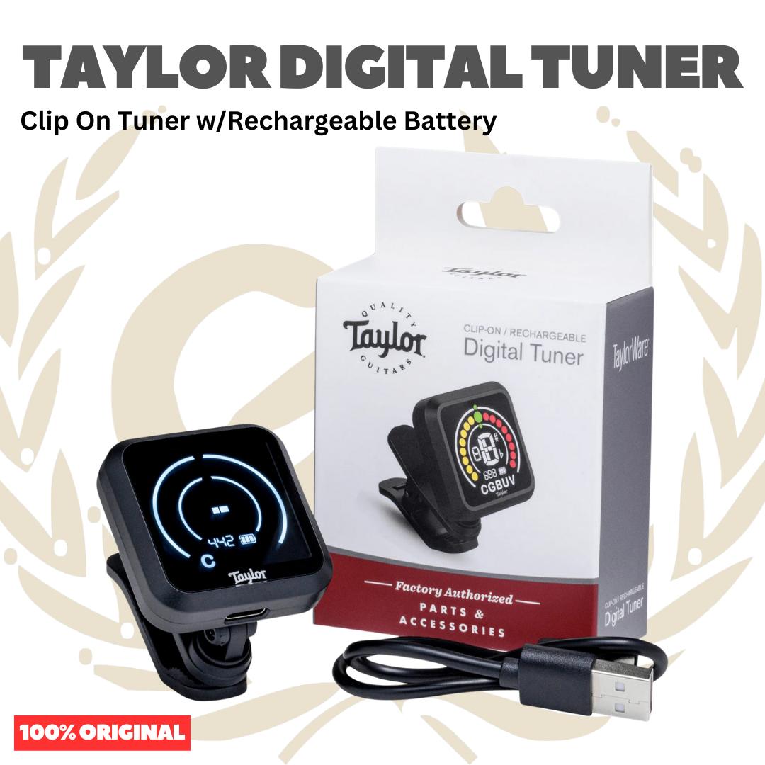 Taylor Digital Tuner w/Rechargeable Battery, K9 - Tuner Gitar Bass