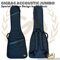 GIGBAG GUITAR ACOUSTIC JUMBO by GH MUSIC | Gig Bag Tas Gitar Akustik
