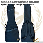 GIGBAG GUITAR ACOUSTIC JUMBO by GH MUSIC | Gig Bag Tas Gitar Akustik