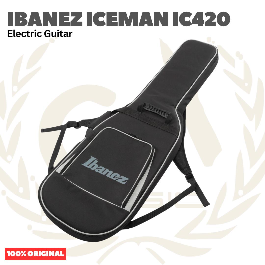 Ibanez Iceman IC420 Electric Guitar w/IC Bag | Gitar Elektrik Original