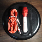 Recording Tech NUSANTARA-100 Professional Dynamic Vocal Microphone | RT-Nusantara100 Mic Merah Putih Vokal Dinamic
