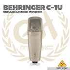 Behringer C-1U Studio Condenser USB Microphone - MIc Kondenser USB