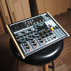 Recording Tech Classic4 4 Channel Audio Mixer With Built in Battery & USB | RT-CLASSIC 4 Baterai Tanam Charge Chas