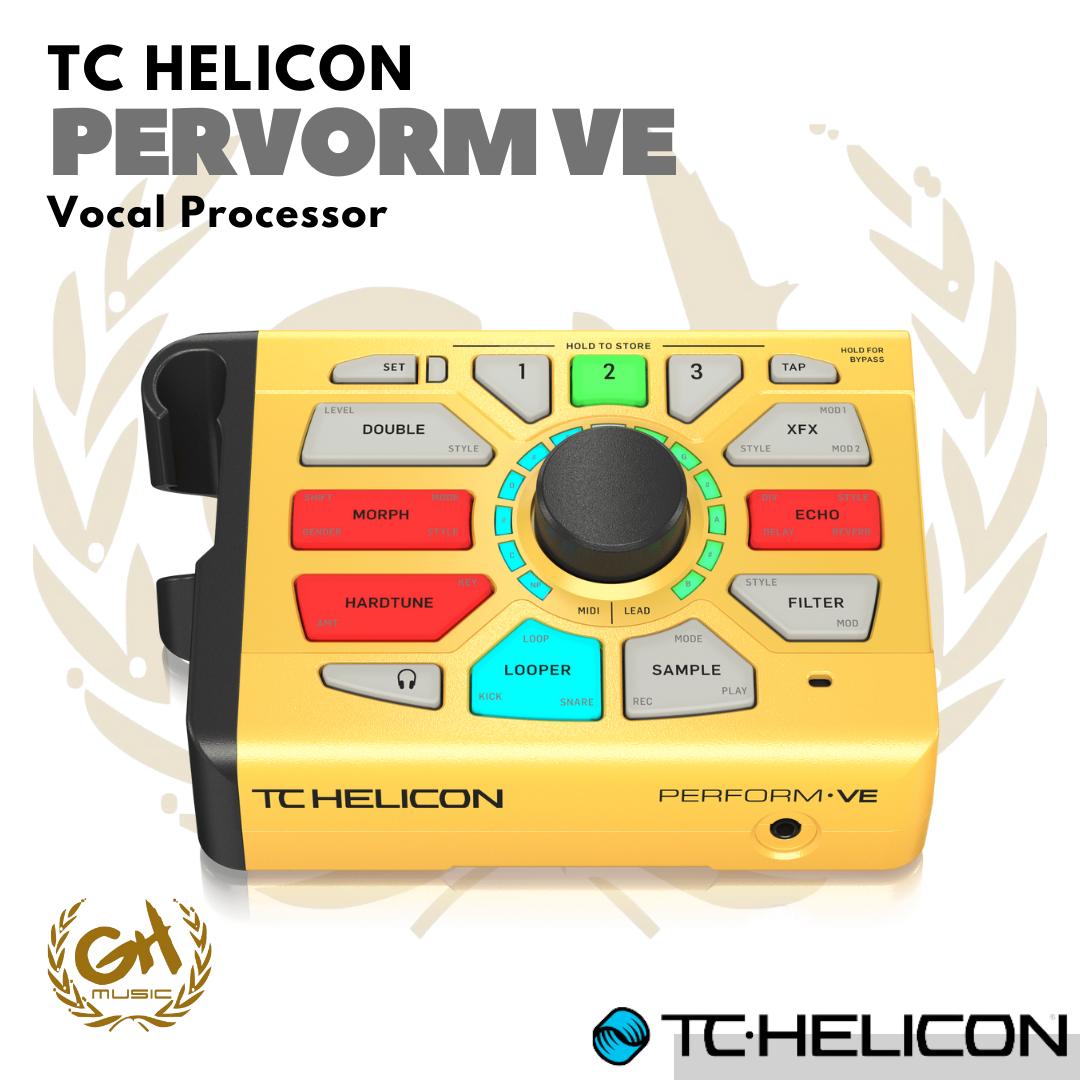 TC HELICON PERFORM-VE Vocal Manipulator Vocal Effect | Efek Vokal
