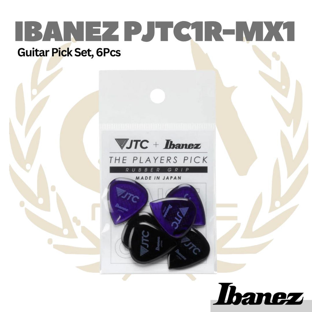 Ibanez PJTC1R-MX1 Guitar Pick Set, 6pcs - Pick Gitar