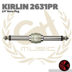 Kirlin 2631PR 1/4" Mono Plug - Jumper Efek