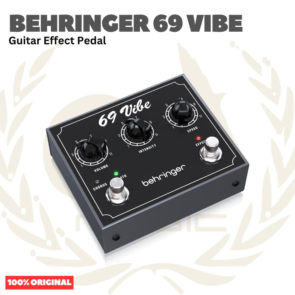 Behringer 69 VIBE Vintage Guitar Effect Pedal - Efek Pedal Gitar