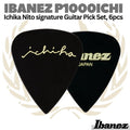 IBANEZ P1000ICHI Ichika Nito Signature Guitar Pick Set, 6pcs | Gitar