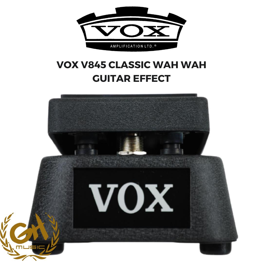 VOX V845 CLASSIC WAH WAH GUITAR EFFECT PEDAL