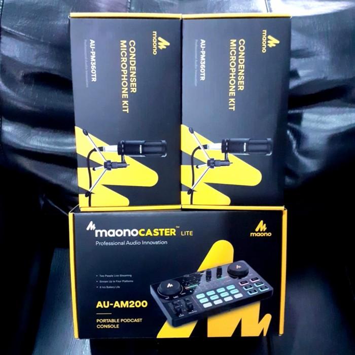 MAONOCASTER AM200 PLUS MICROPHONE MAONO PM360TR