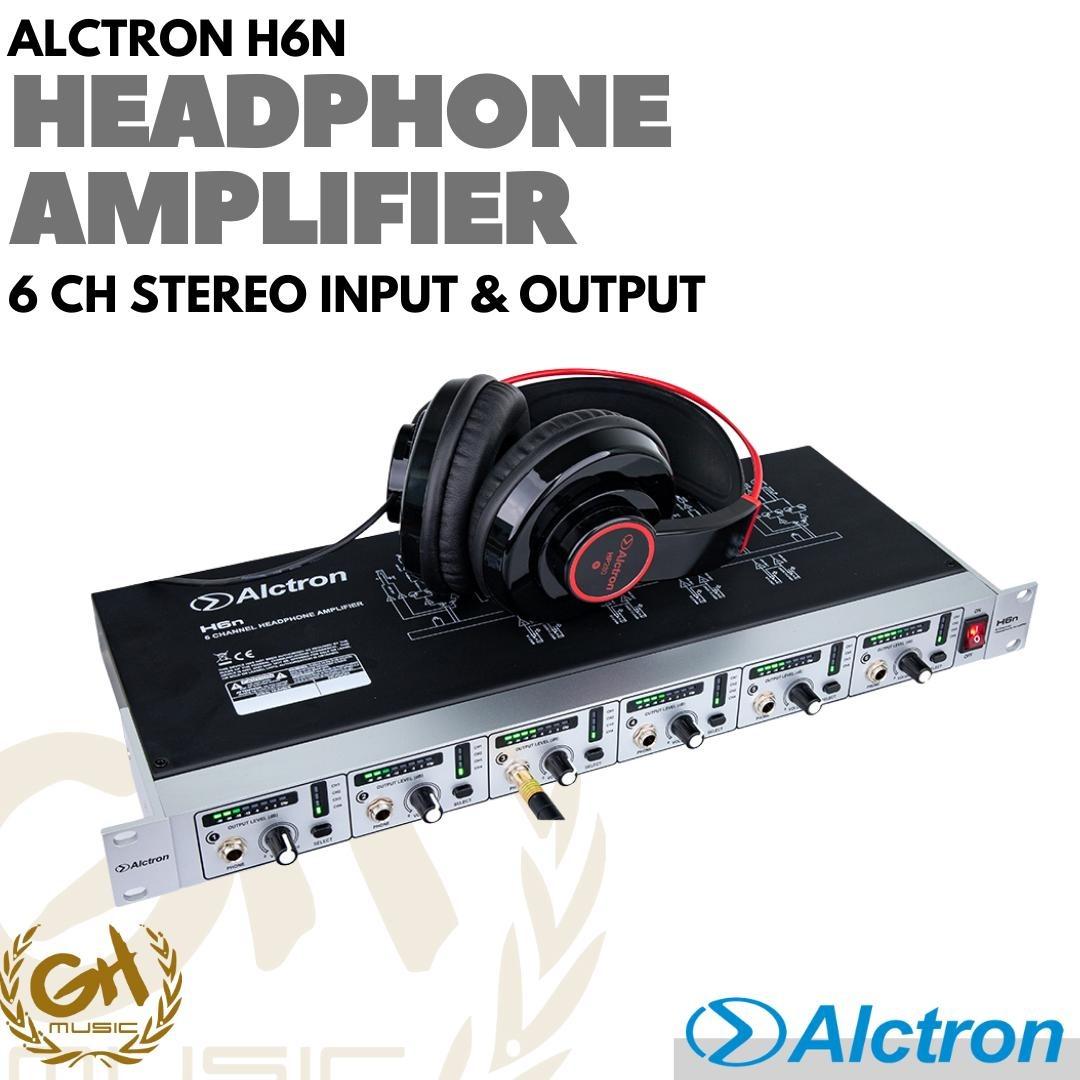 Alctron H6N 6 Channel Headphone Amplifier