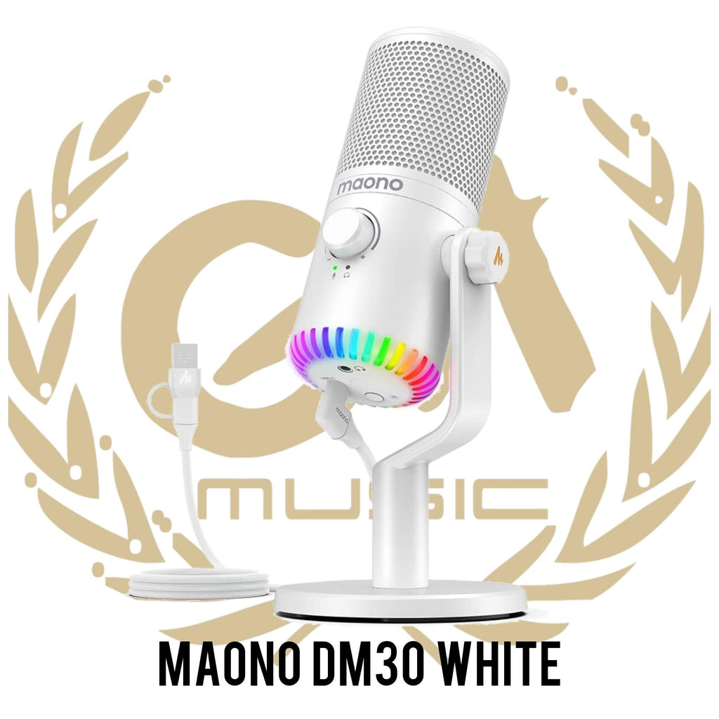 Mic USB MAONO DM30 Gaming RGB Microphone For PC Phone Computer Laptop