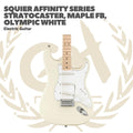 SQUIER AFFINITY SERIES STRATOCASTER ELECTRIC GUITAR - GITAR LISTRIK ELEKTRIK ORIGINAL